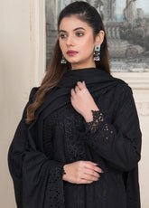 Icon By MR Textile Embroidered Chikankari Karandi Unstitched 3 Piece Suit - MRT24ICK 02